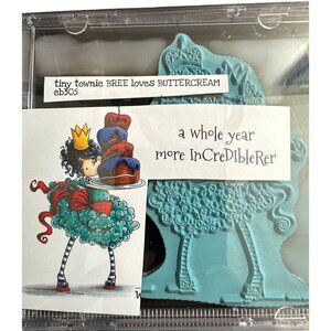 Tiny Townie Bree Loves Buttercream Rubber Stamp By Stamping Bella